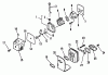 Echo GT-1100B - String Trimmer, S/N:174349 - 181000 Ersatzteile Intake, Exhaust, Air Cleaner
