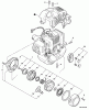 Echo GT-225i - String Trimmer, S/N:S54711001001 - S54711999999 Ersatzteile Engine Cover, Starter