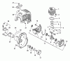 Echo PAS-2100 - Power Unit, S/N: 001001 & Up (Type 1E) Ersatzteile Crankcase, Cover, Engine, Fan Cover