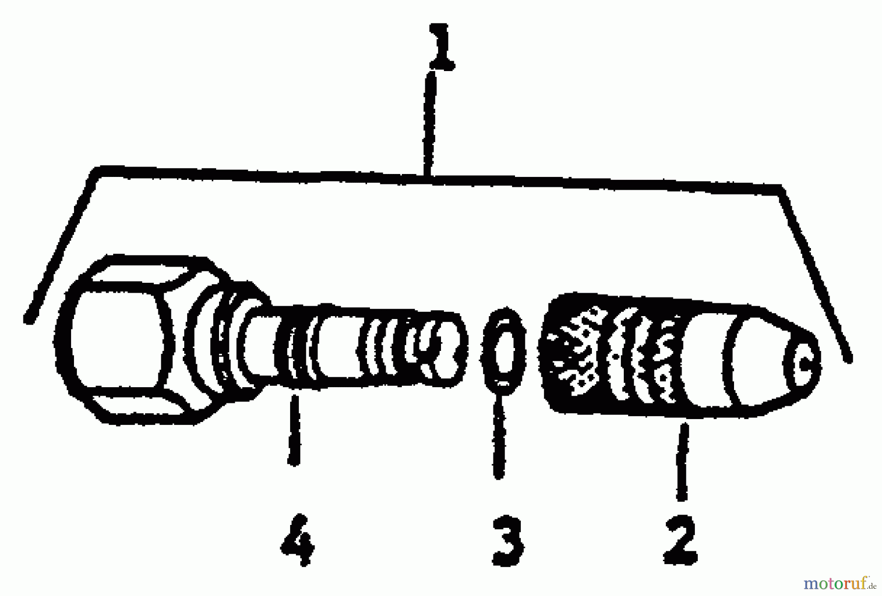 Echo Zubehör 22410310610 - Echo Short Adjustable Jet Nozzle 22410310610 Adjustable Nozzle Assembly