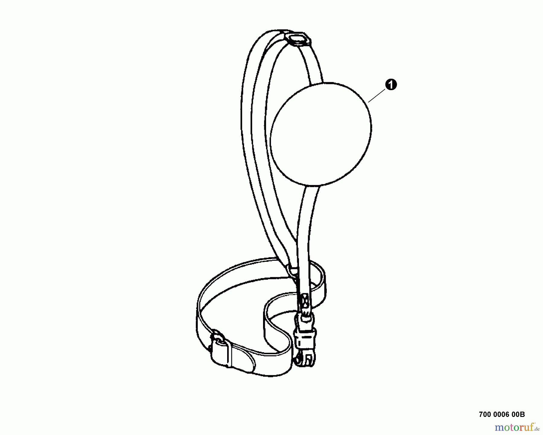 Echo Trimmer, Faden / Bürste PAS-230 - Echo Power Unit, Shoulder Harness S/N: S82713002523 - S82713999999