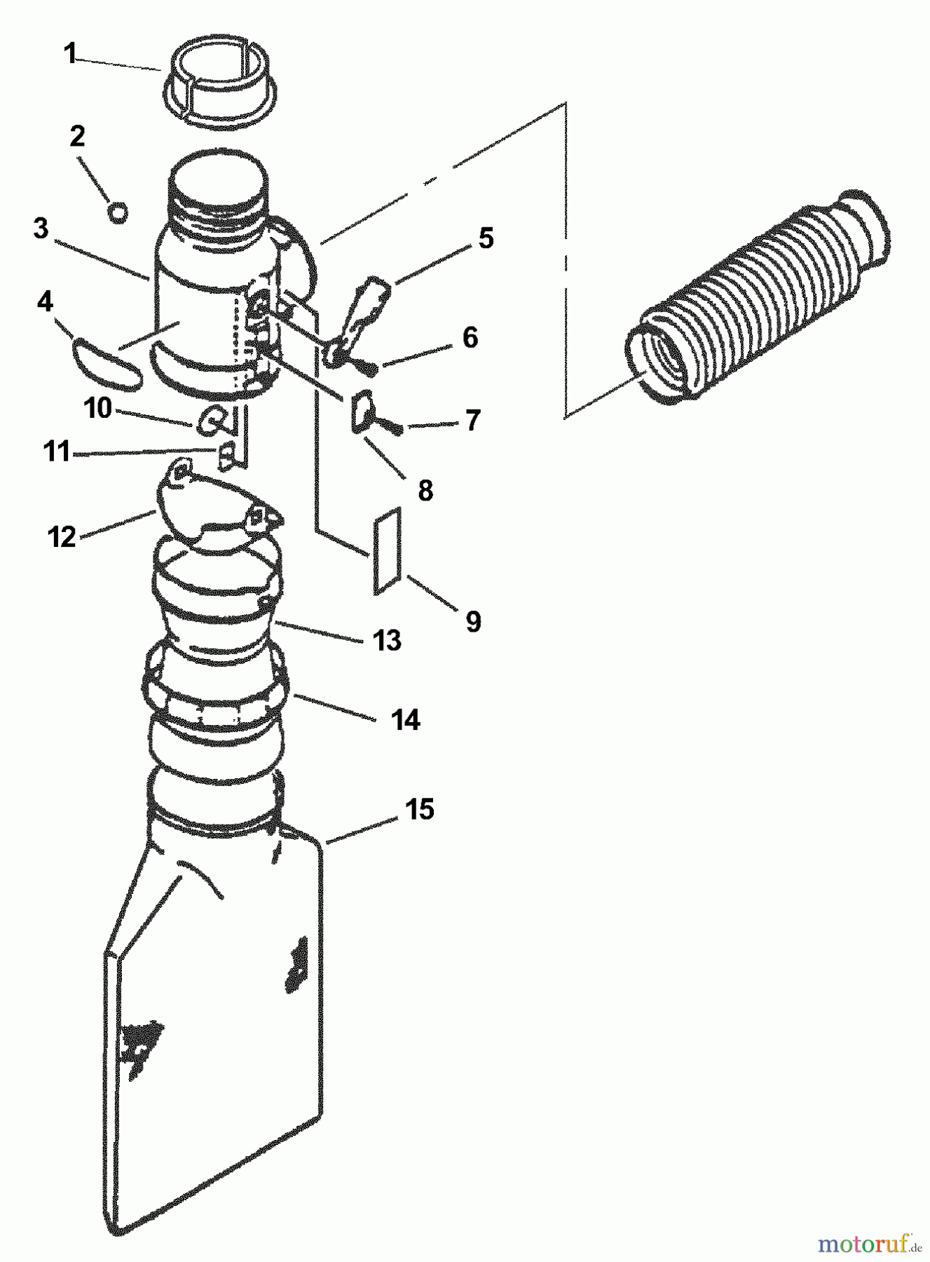 Echo Zubehör / Bläser / Sauger / Häcksler PBAV-4600 - Echo Vacuum Attachment Vacuum Attachment