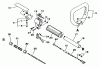 Echo SRM-1500 - String Trimmer Ersatzteile Driveshaft, Handles, Ignition Switch, Throttle