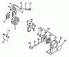 Echo SRM-1501 - String Trimmer, S/N:0017001 - 0039000 Ersatzteile Exhaust, Ignition, Starter
