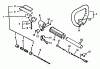 Echo SRM-1501 - String Trimmer, S/N:0039001 - 0083386 Ersatzteile Driveshaft, Handles, Throttle