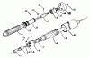 Echo SRM-201F - String Trimmer Ersatzteile Driveshaft