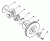 Echo SRM-201F - String Trimmer Ersatzteile Fan, Clutch