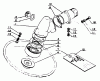 Echo SRM-201F - String Trimmer Ersatzteile Gear Case