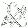 Echo SRM-201F - String Trimmer Ersatzteile Shoulder Harness