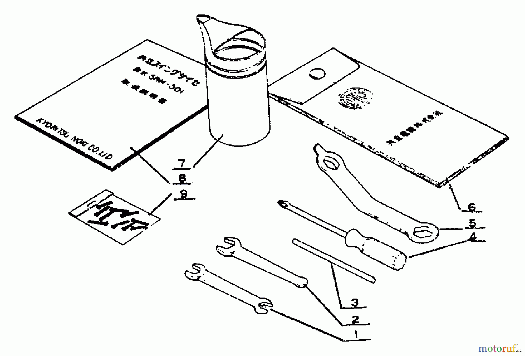  Echo Trimmer, Faden / Bürste SRM-201F - Echo String Trimmer Tools