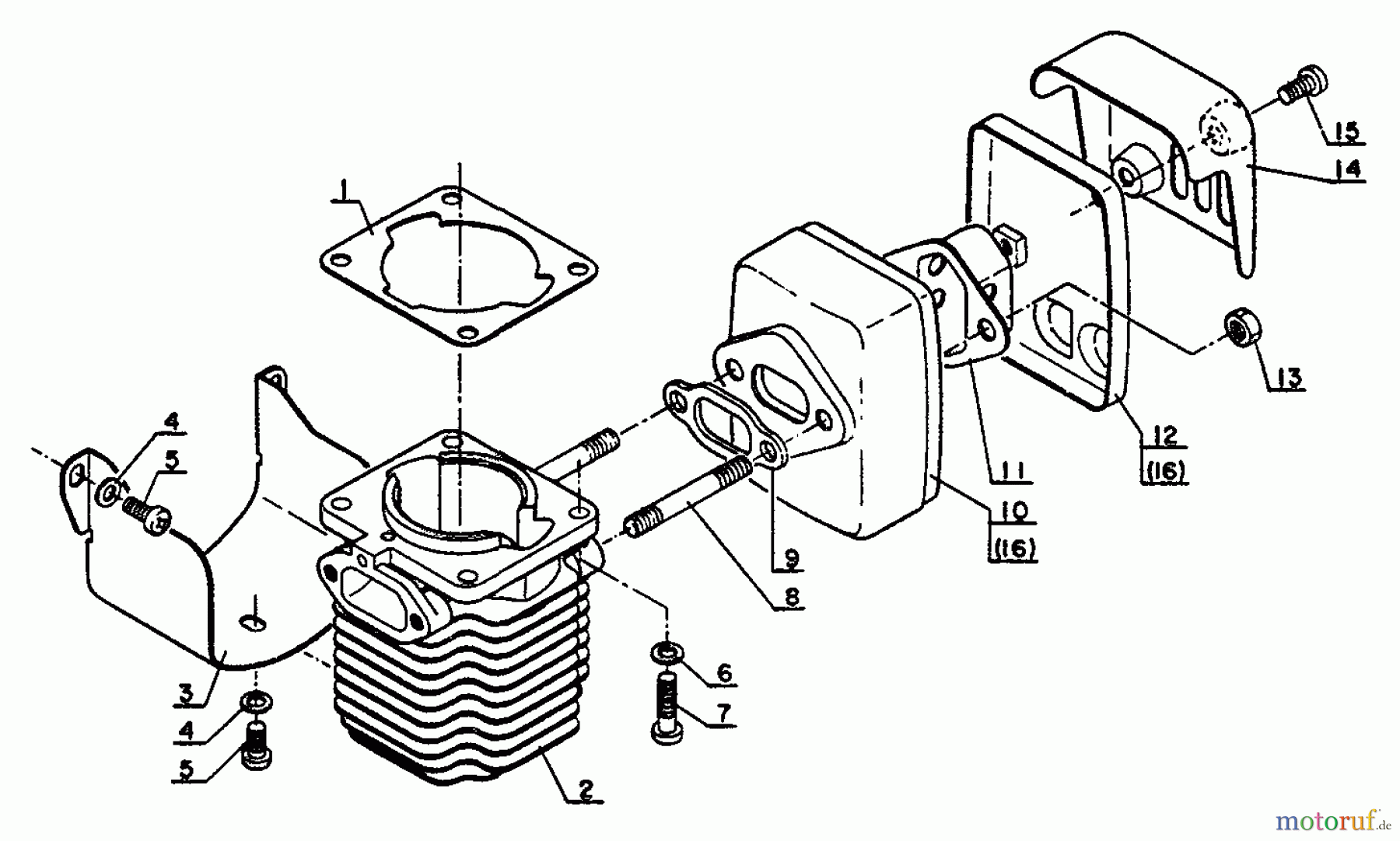  Echo Trimmer, Faden / Bürste SRM-202F - Echo String Trimmer Cylinder