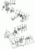 Echo SRM-2100 - String Trimmer, S/N:001001 - 159490 (Type 1) Ersatzteile Clutch, Exhaust, Ignition, Intake, Starter