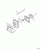 Echo SRM-210i - String Trimmer, S/N:S65411001001 - S65411999999 Ersatzteile Exhaust