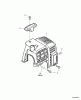 Echo SRM-210i - String Trimmer, S/N:S65411001001 - S65411999999 Ersatzteile Engine Cover