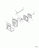 Echo SRM-211 - String Trimmer, S/N:02001001 - 02999999 Ersatzteile Exhaust