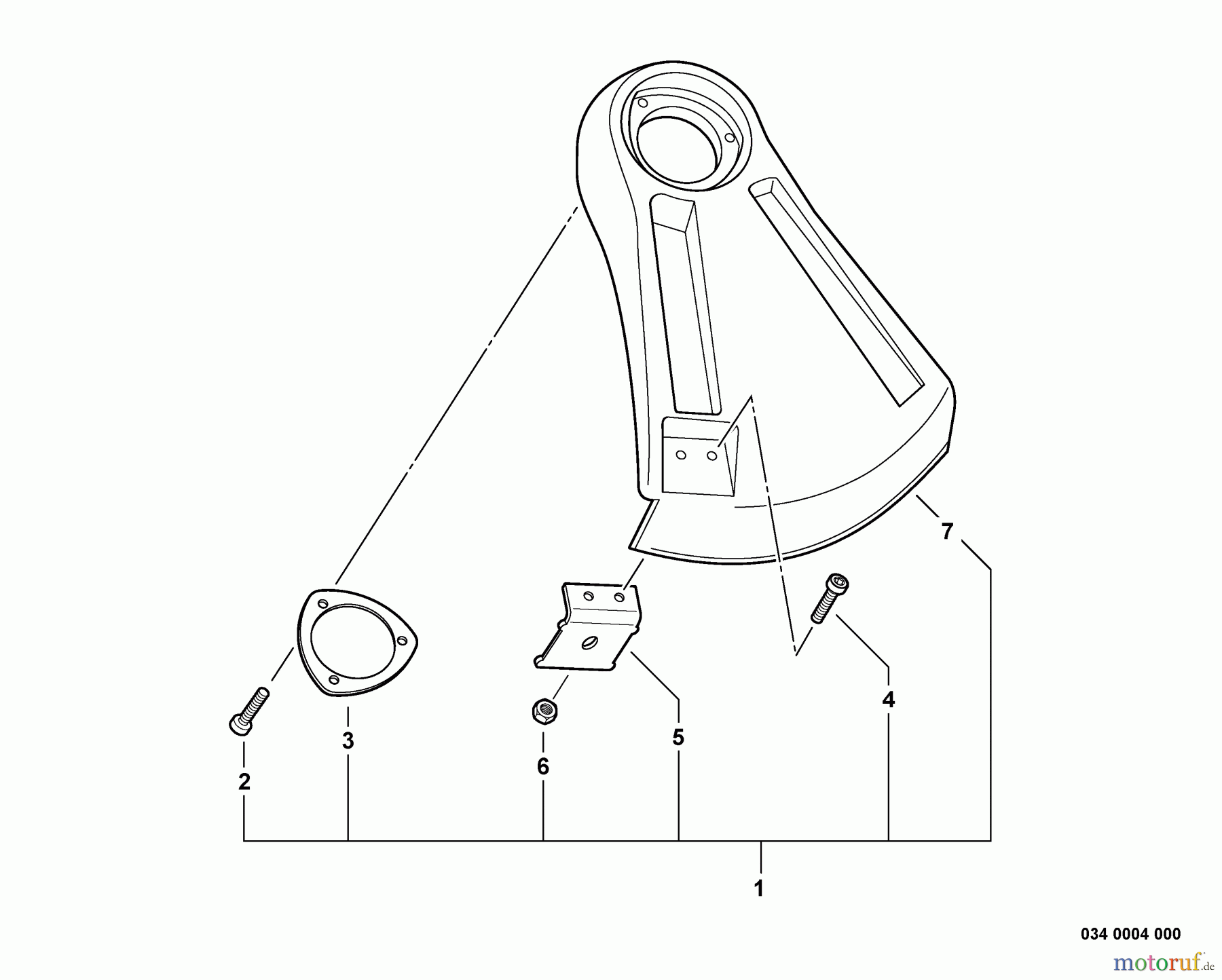 Echo Trimmer, Faden / Bürste SRM-225 - Echo String Trimmer, S/N: S89413001001 - S89413999999 Debris Shield - Plastic