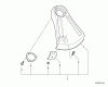 Echo SRM-22GES - String Trimmer Ersatzteile Debris Shield - Plastic