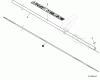 Echo SRM-22GES - String Trimmer Ersatzteile Main Pipe, Flexible Driveshaft