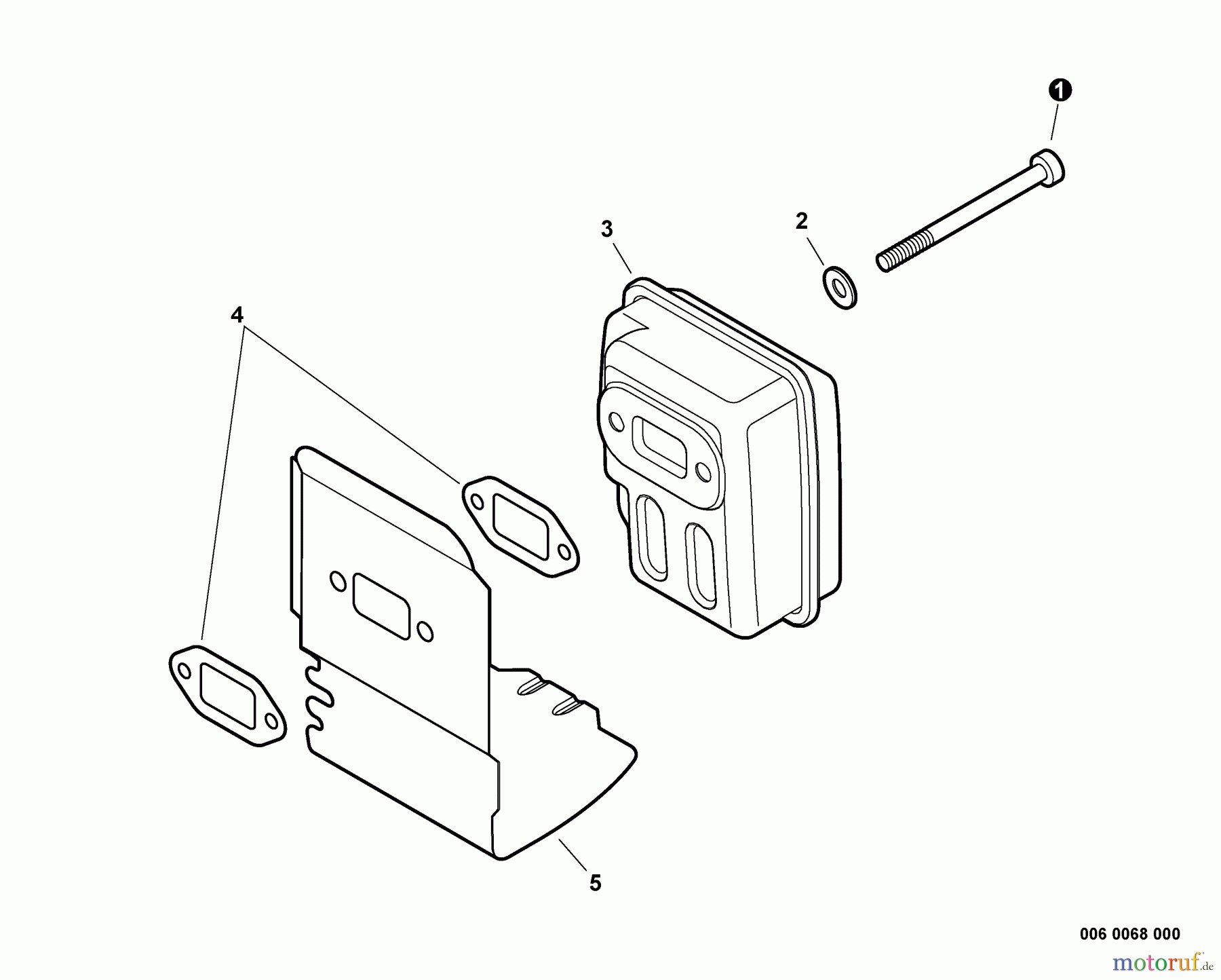 Echo Trimmer, Faden / Bürste SRM-22GESU - Echo String Trimmer, Exhaust