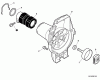 Echo SRM-22GES - String Trimmer Ersatzteile Fan Case, Clutch