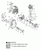 Echo SRM-2400SB - String Trimmer (Type 1) Ersatzteile Engine, Fan Housing, Cover