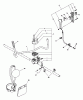 Echo SRM-2410 - String Trimmer (Type 1E) Ersatzteile Driveshaft, Handles, Throttle, Stop Switch, Harness  S/N: 503954 - 599999