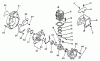 Echo SRM-2501 - String Trimmer, S/N:001001 - 0010200 Ersatzteile Engine, Crankcase, Fan Housing, Cover