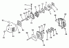 Echo SRM-2501 - String Trimmer, S/N:001001 - 0010200 Ersatzteile Intake, Exhaust, Air Cleaner