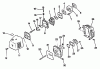 Echo SRM-2501 - String Trimmer, S/N:0025001 - 0043000 Ersatzteile Intake, Exhaust, Air Cleaner