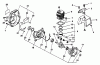 Echo SRM-2501S - String Trimmer, S/N:098241 - 999999 Ersatzteile Engine, Crankcase, Fan Housing, Cover
