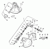 Echo SRM-2501S - String Trimmer, S/N:098241 - 999999 Ersatzteile Gear Case, Shield, Tools