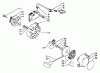 Echo SRM-250E - String Trimmer Ersatzteile Clutch, Ignition, Starter