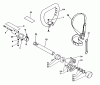 Echo SRM-250E - String Trimmer Ersatzteile Driveshaft, Handles, Left