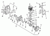 Echo SRM-2501 - String Trimmer, S/N:079352 - 098240 Ersatzteile Engine, Crankcase, Fan Housing, Cover