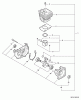 Echo GT-251E - String Trimmer, S/N:08001001 - 08999999 Ersatzteile Engine, Short Block -- SB1081