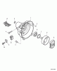 Echo SRM-251E - String Trimmer, S/N:08001001 - 08999999 Ersatzteile Fancase, Clutch