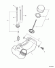 Echo GT-251E - String Trimmer, S/N:08001001 - 08999999 Ersatzteile Fuel System