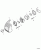 Echo GT-251E - String Trimmer, S/N:08001001 - 08999999 Ersatzteile Intake