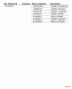 Echo SRM-251E - String Trimmer, S/N:08001001 - 08999999 Ersatzteile P021008721 Gasket Kit