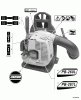 Echo PB-260L - Back Pack Blower, S/N: 05001001 - 05999999 Ersatzteile Labels