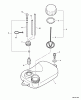 Echo PB-265L - Back Pack Blower, S/N: 09001001 - 09999999 Ersatzteile Fuel System