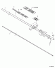 Echo SRM-260S - String Trimmer, S/N:04001001 - 04999999 Ersatzteile Main Pipe, Solid Driveshaft