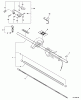 Echo PAS-231 - Power Unit, S/N: 06001001 - 06999999 Ersatzteile Main Pipe Assembly, Driveshaft, Coupler -- Upper