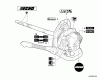 Echo PB-265LN - Blower/Vacuums, S/N: P35513001001 - P35513999999 Ersatzteile Labels
