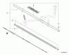 Echo SRM-266U - String Trimmer/Brush Cutter, S/N: T43513001005 - T435131000 Ersatzteile Main Pipe Assembly, Driveshaft