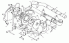 Echo PB-400 - Back Pack Blower, S/N 001001 - 054522 Ersatzteile Fancase, BackPack Band, Frame, Thr Control, Switch, Blowing Pipe, Tool