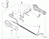 Echo SRM-280S - String Trimmer, S/N:S66611001001 - S66611999999 Ersatzteile Control Handle, Control Cable Assembly  S/N: S66611008392 - S66611999999