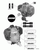 Echo SRM-280S - String Trimmer, S/N:S66611001001 - S66611999999 Ersatzteile Labels