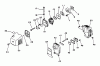 Echo SRM-3000 - String Trimmer, S/N:001001 - 021090 Ersatzteile Intake, Exhaust, Air Cleaner