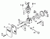 Echo SRM-302ADX - String Trimmer Ersatzteile Intake, Exhaust, Air Cleaner